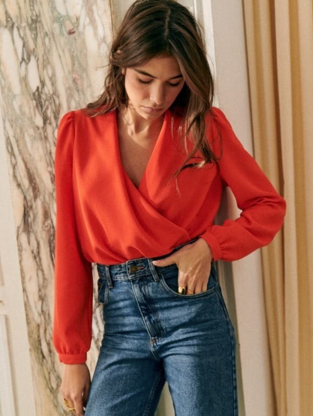 SEZANE Abelia Blouse S.